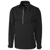 Cutter & Buck Men's Black Fairway Long Sleeve Half Zip