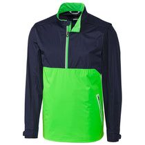 Cutter & Buck Men's Liberty Navy/Fairway Fairway Long Sleeve Half Zip