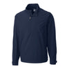 Cutter & Buck Men's Navy Blue WeatherTec Summit Half Zip