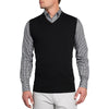 Peter Millar Men's Black Crown Soft V-Neck Vest