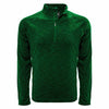 Levelwear Men's Rider Green Mobility Quarter Zip