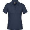 Stormtech Women's Navy Micromesh Polo