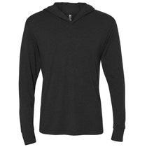Next Level Unisex Vintage Black Triblend Long Sleeve Hoodie