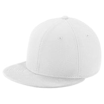 New Era Youth White Original Fit Diamond Era Flat Bill Snapback Cap