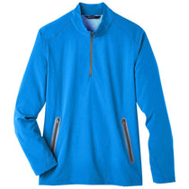 North End Men's Olympic Blue/Carbon Quest Stretch Quarter-Zip