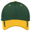 New Era Gold/Dark Green Shadow Heather Shadow Stretch Heather Colorblock Cap