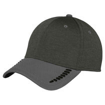 New Era Graphite/Black Shadow Heather Shadow Stretch Heather Colorblock Cap