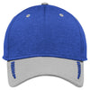 New Era Grey/Royal Shadow Heather Shadow Stretch Heather Colorblock Cap