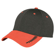 New Era Orange/Black Shadow Heather Shadow Stretch Heather Colorblock Cap