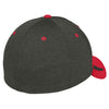 New Era Scarlet/Black Shadow Heather Shadow Stretch Heather Colorblock Cap