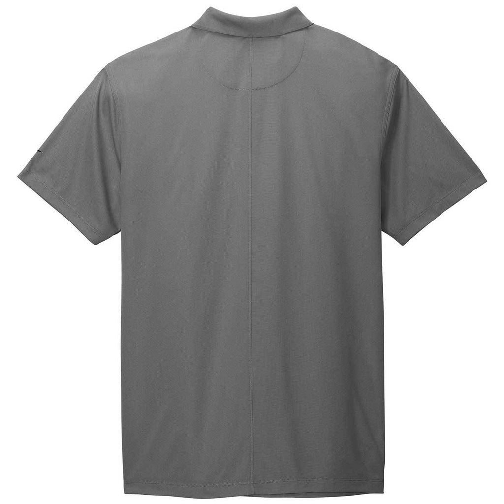 Nike Men's Black Heather Dry Victory Textured Polo