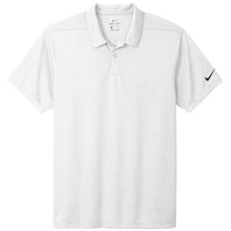Nike Men's White Dry Essential Solid Polo