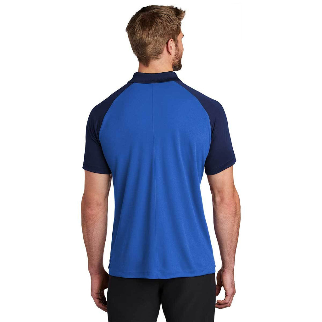 Nike Men's Game Royal/Midnight Navy Dry Raglan Polo