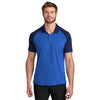 Nike Men's Game Royal/Midnight Navy Dry Raglan Polo