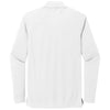 OGIO Men's Bright White Caliber 2.0 Long Sleeve Polo