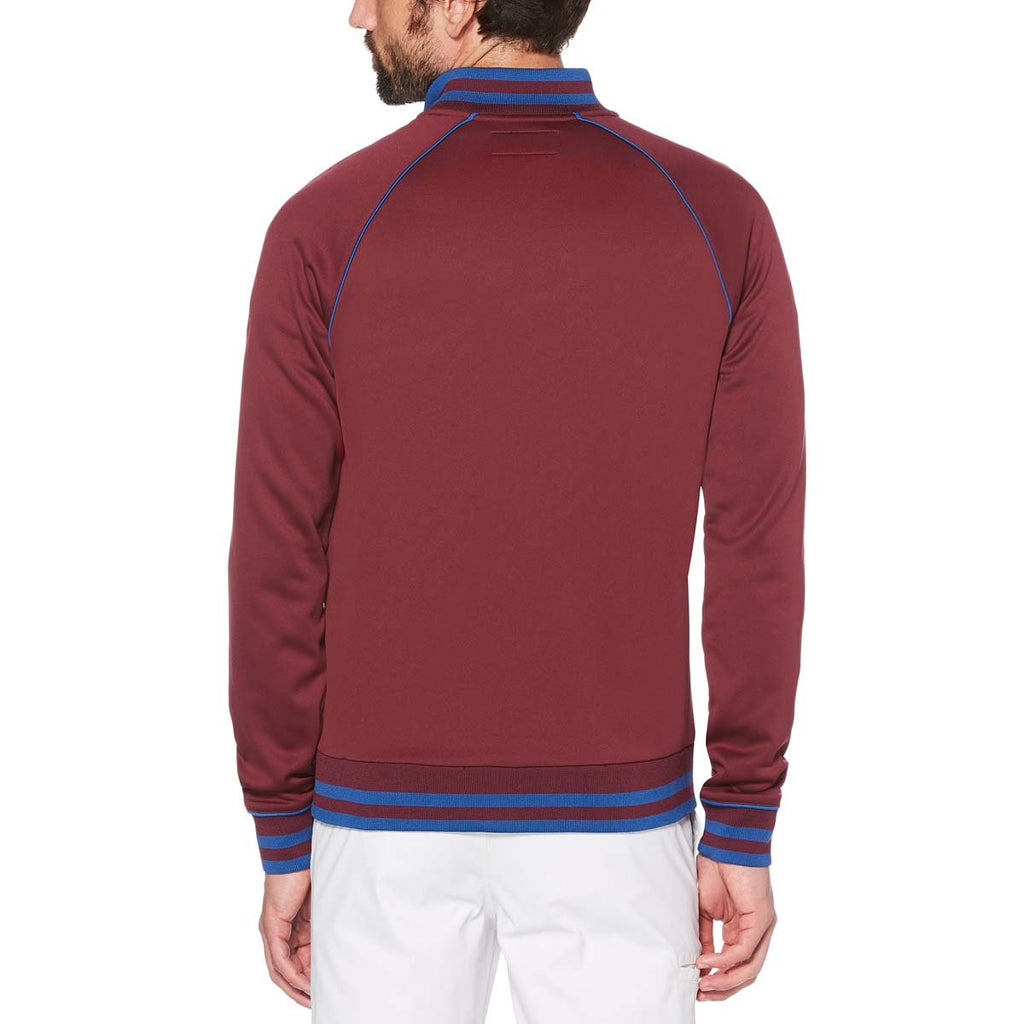 Original Penguin Men's Grape Wine Earl Track Jacket