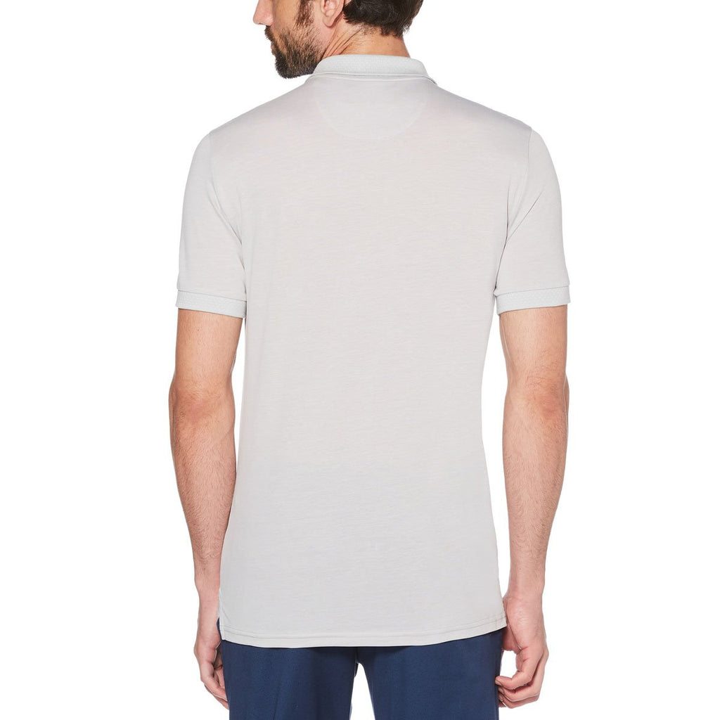 Original Penguin Men's Pearl Blue Birdseye View Polo