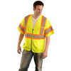OccuNomix Men's Yellow Class 3 Mesh Two Tone Vest