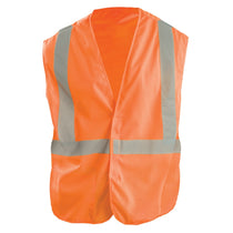 OccuNomix Men's Orange High Visibility Classic Mesh Standard Safety Vest