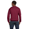 Hanes Men's Cardinal 7.8 oz. EcoSmart 50/50 Fleece Crew