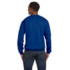 Hanes Men's Deep Royal 7.8 oz. EcoSmart 50/50 Fleece Crew