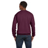 Hanes Men's Maroon 7.8 oz. EcoSmart 50/50 Fleece Crew
