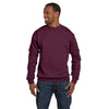 Hanes Men's Maroon 7.8 oz. EcoSmart 50/50 Fleece Crew