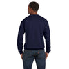 Hanes Men's Navy 7.8 oz. EcoSmart 50/50 Fleece Crew