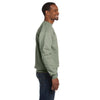 Hanes Men's Stonewash Green 7.8 oz. EcoSmart 50/50 Fleece Crew