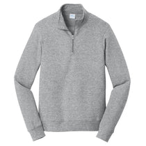 Port & Company Men's Athletic Heather Fan Favorite Fleece 1/4-Zip Pullover Sweatshirt
