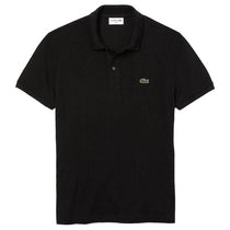 Lacoste Men's Black Petit Pique Slim Fit Polo Shirt