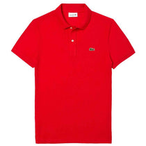 Lacoste Men's Red Petit Pique Slim Fit Polo Shirt