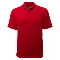 Levelwear Men's Flame Red Helium II Polo