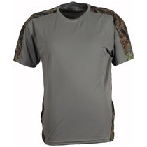 Gamehide Men's Grey/Mossy Oak Country High-Performance Short Sleeve Tee