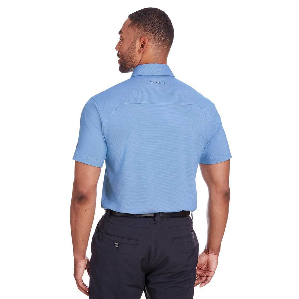 Spyder Men's Royal Stripe Boundary Polo