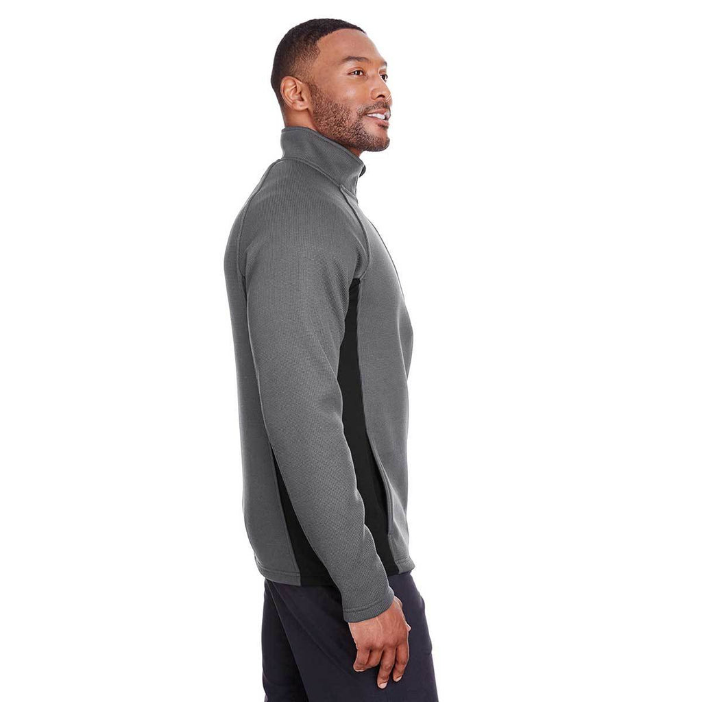 Spyder Men's Polar/Black Constant Half-Zip Sweater