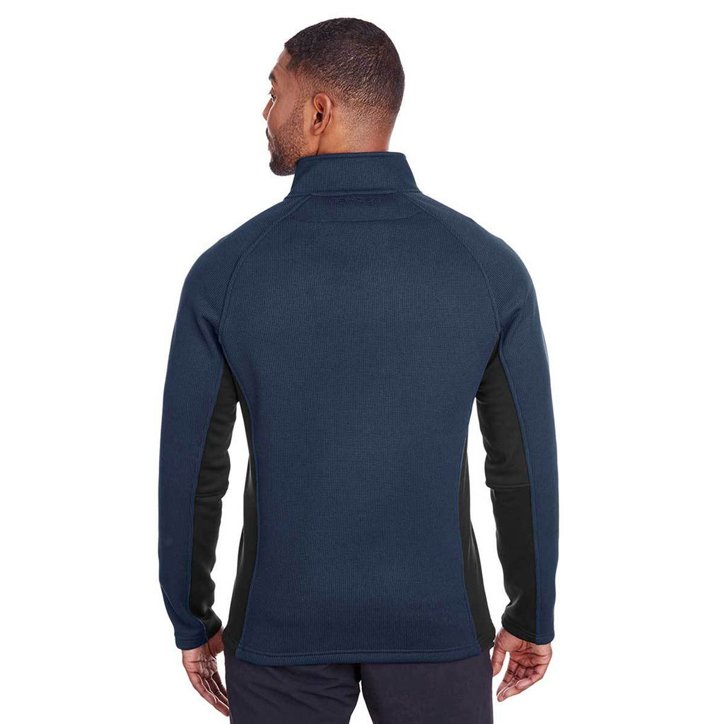 Spyder Men's Frontier/Black Constant Half-Zip Sweater