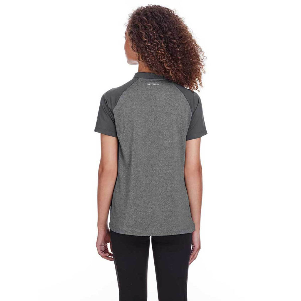 Spyder Women's Polar Heather/Polar Peak Polo
