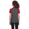 Spyder Women's Black Heather/Red Peak Polo