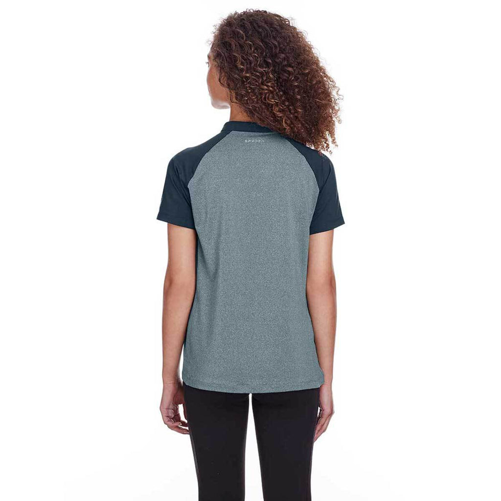 Spyder Women's Frontier Heather/Frontier Peak Polo