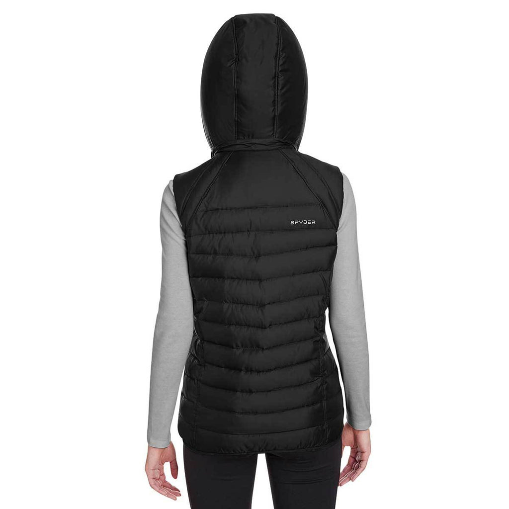 Spyder Women's Black Supreme Puffer Vest