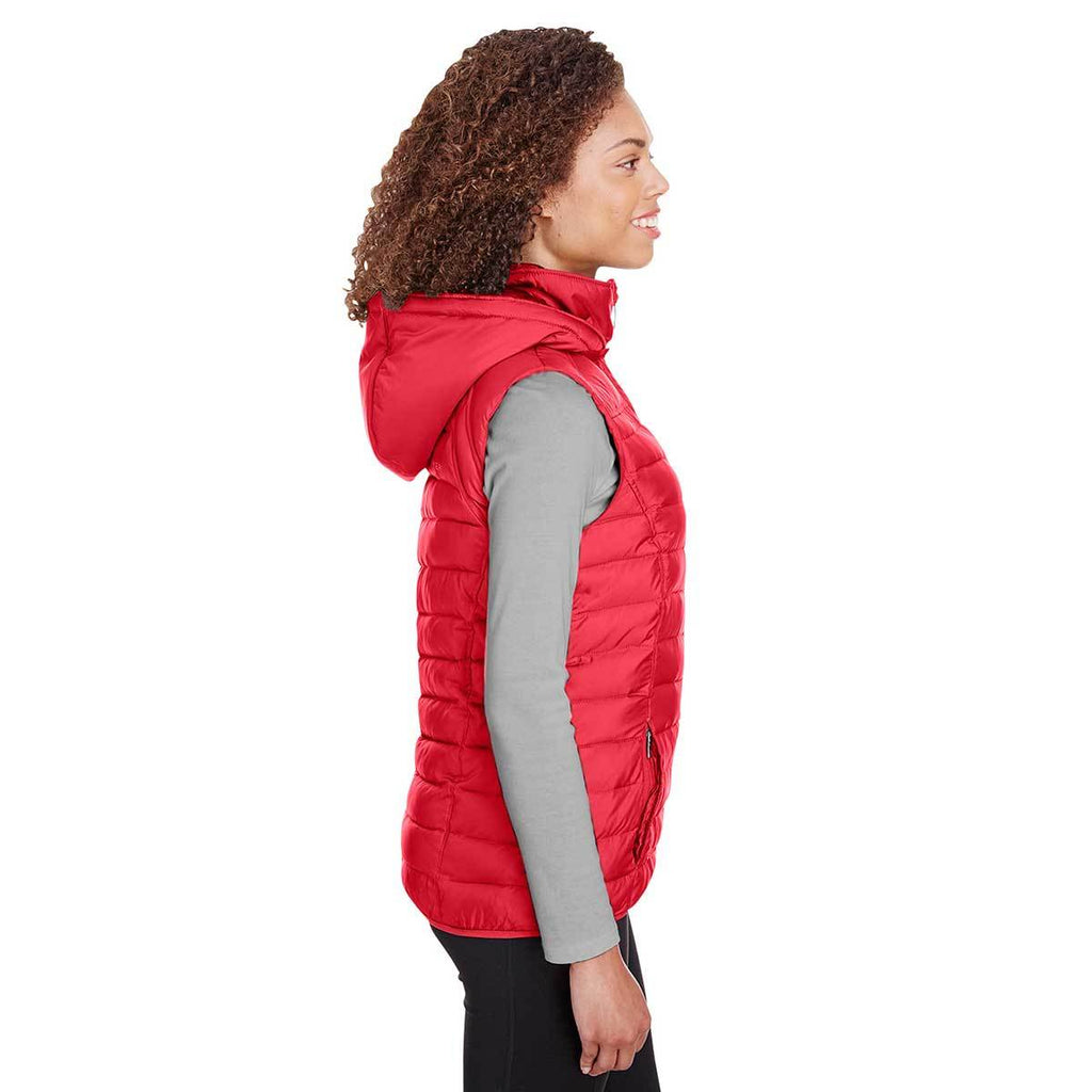 Spyder Women's Red Supreme Puffer Vest