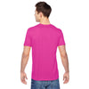 Fruit of the Loom Men's Cyber Pink 4.7 oz. Sofspun Jersey Crew T-Shirt
