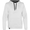 Stormtech Men's White/Oxford Grey Melange Atlantis Fleece Hoody