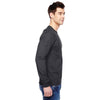 Fruit of the Loom Men's Charcoal Grey 4.7 oz. Sofspun Jersey Long-Sleeve T-Shirt