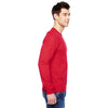 Fruit of the Loom Men's Fiery Red 4.7 oz. Sofspun Jersey Long-Sleeve T-Shirt