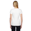 Fruit of the Loom Women's White 4.7 oz Sofspun Jersey Junior Crew T-Shirt