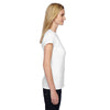 Fruit of the Loom Women's White 4.7 oz Sofspun Jersey Junior Crew T-Shirt