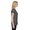 Fruit of the Loom Women's Charcoal Grey 4.7 oz Sofspun Jersey Junior Crew T-Shirt