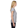 Fruit of the Loom Women's Athletic Heather 4.7 oz Sofspun Jersey Junior Crew T-Shirt